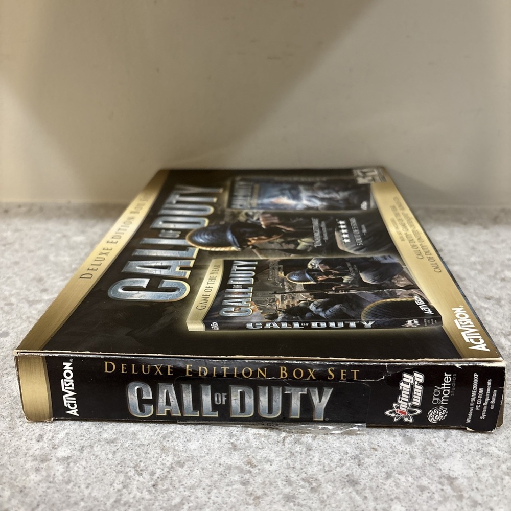 Call of Duty Deluxe Edition Game Of The Year & United Offensive* Box Set - Picture 4 of 14